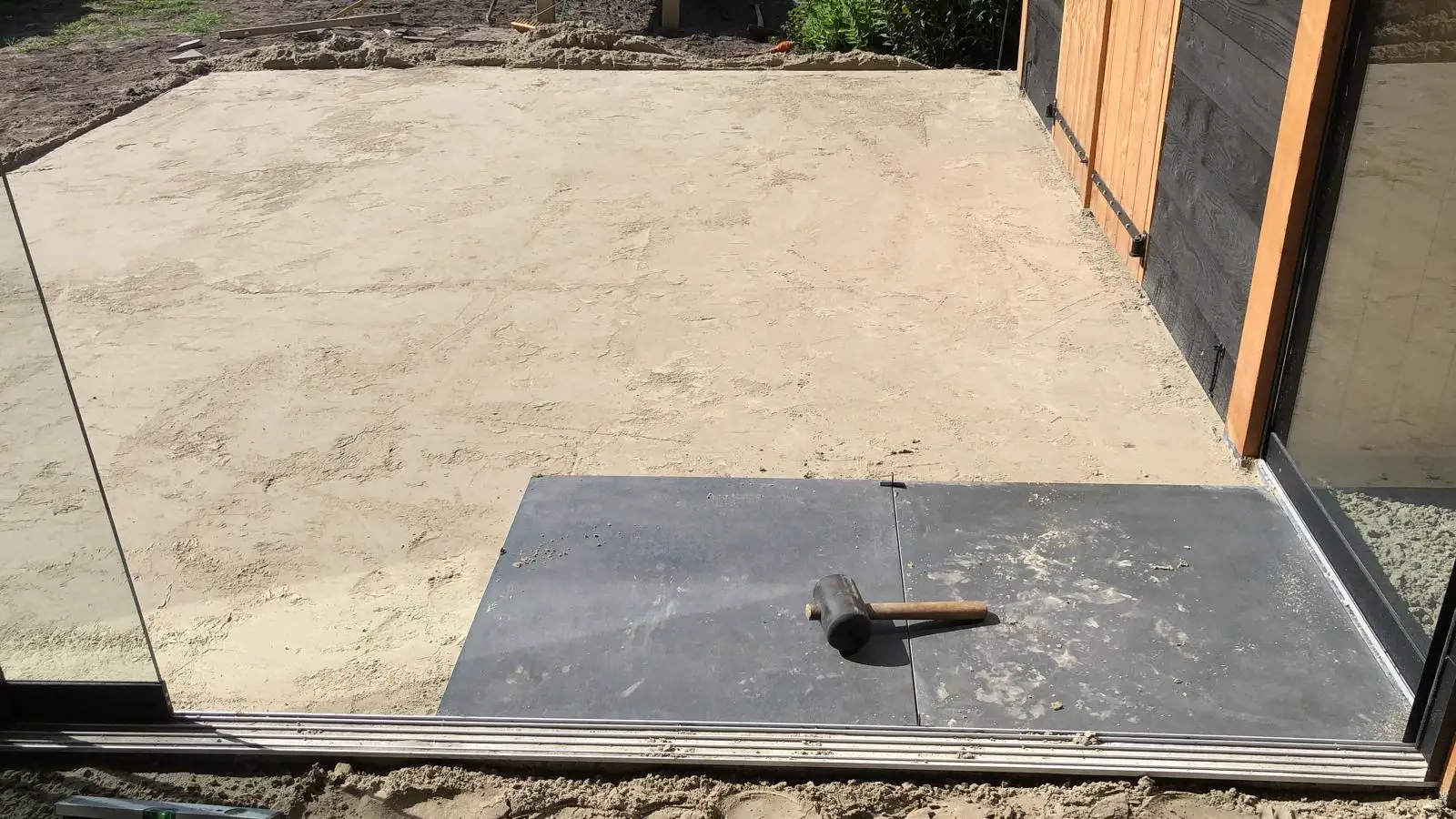 Baan prepareren voor tegels